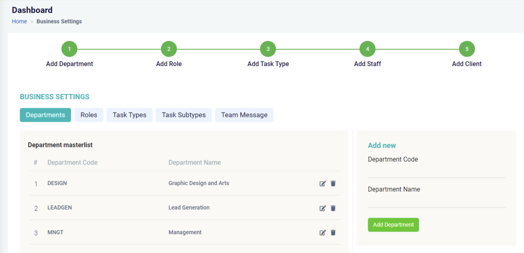CanTicket Busuness Settings