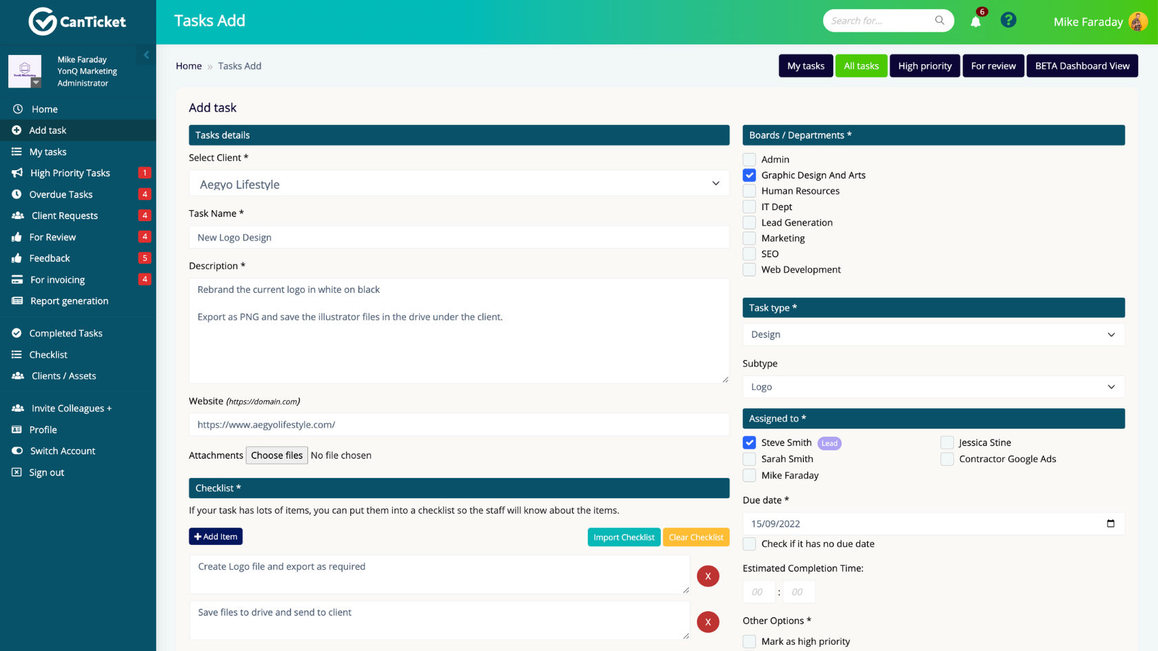 CanTicket | Staff CRM