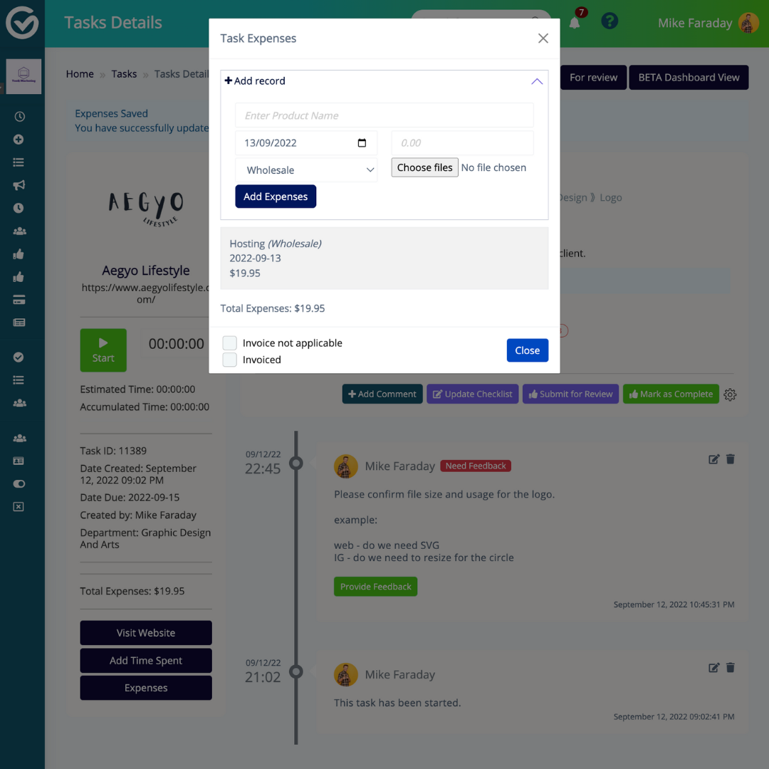 CanTicket - Capture lost expenses